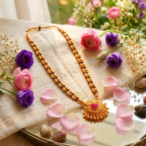 Bor Maal with Kolhapuri Saaj Pendant