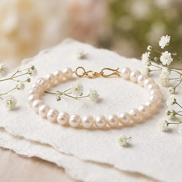 Original Raw Pearl Bracelet - Image 3